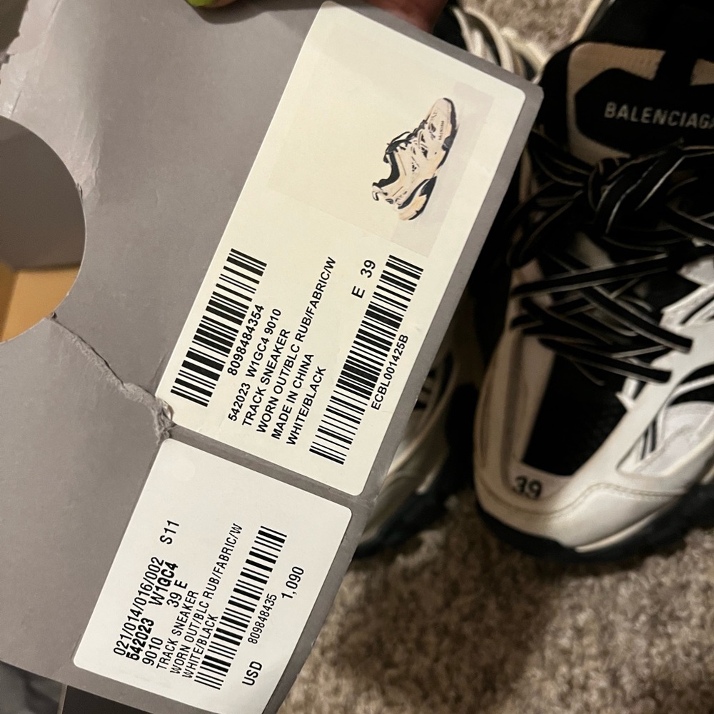 Balenciagas Track Faded Sneakers - Picture 2 of 12